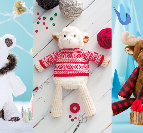 Scentsy Buddies dressed in seasonal outfits