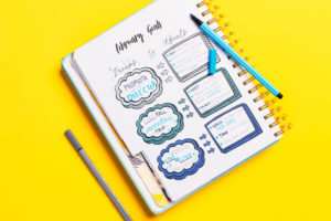 Image of a Scentsy Consultant's notebook