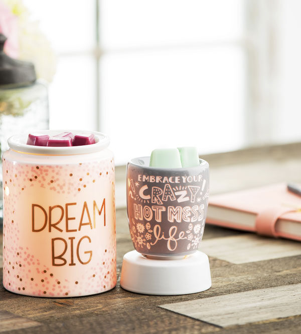 Photo of the dream big warmer and embrace your crazy hot mess life warmer