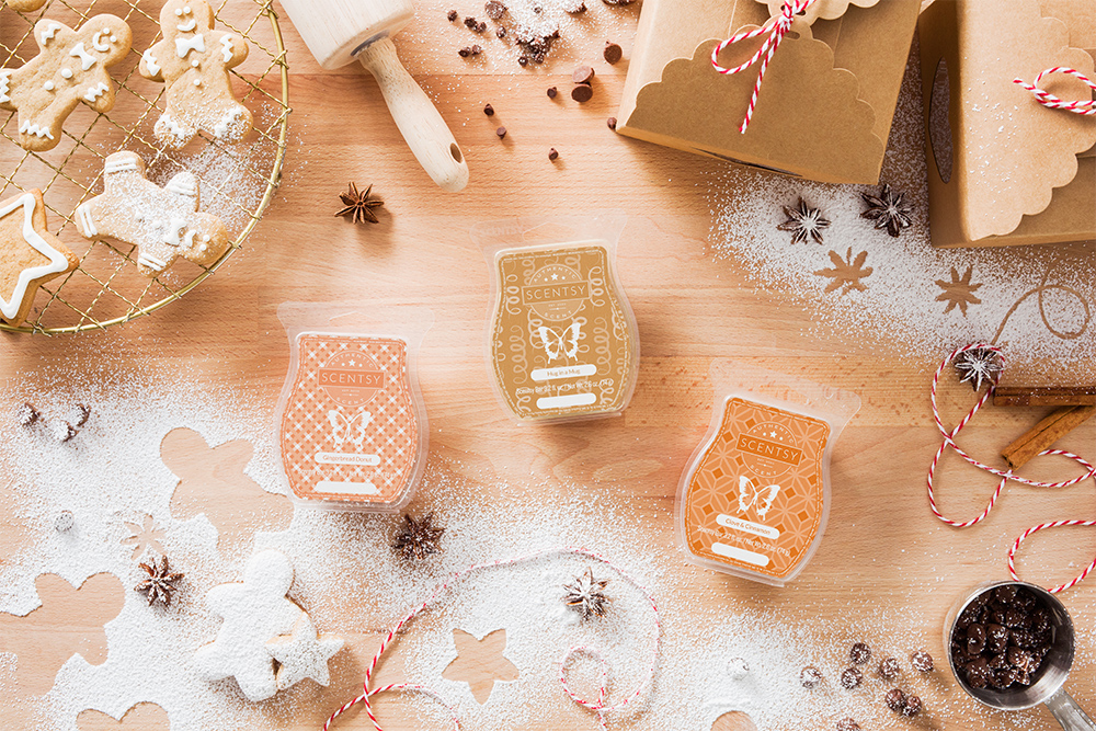 Photo of Scentsy holiday gourmand scents