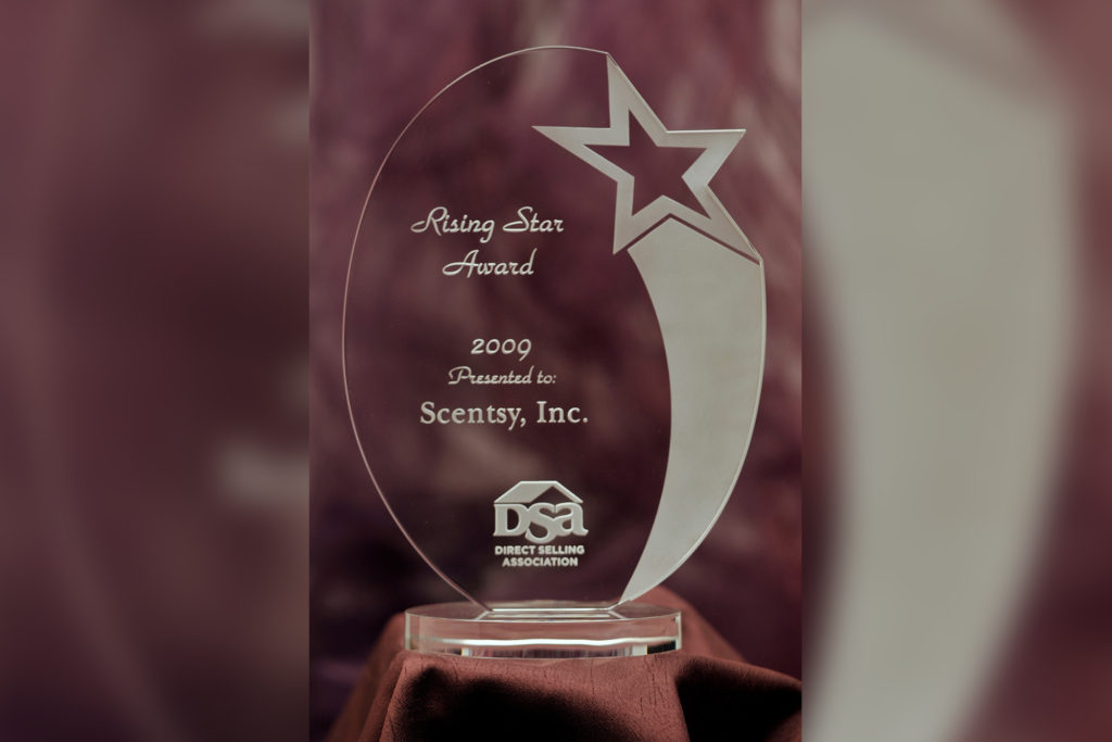 Scentsy DSA Rising Star Award