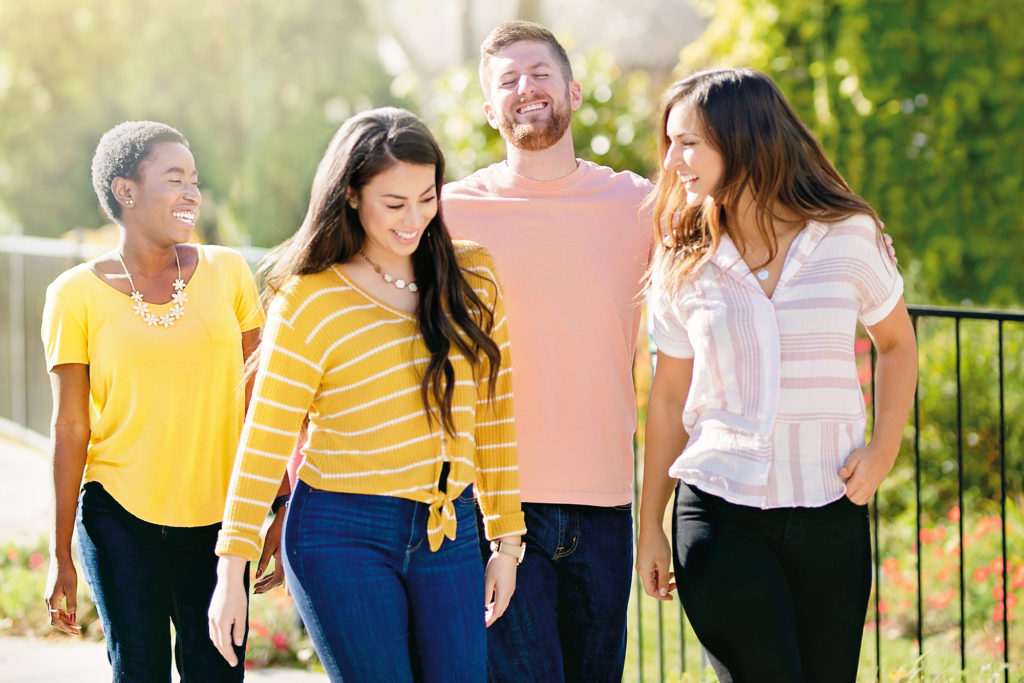 Scentsy Join 2019 Campaign - Group laughing while walking