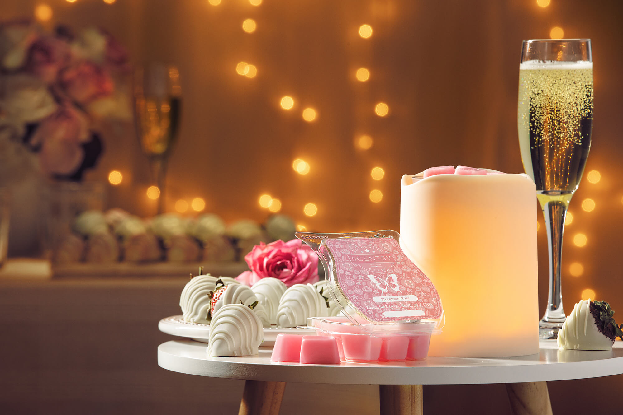 Set the mood for a romantic Valentine’s Day