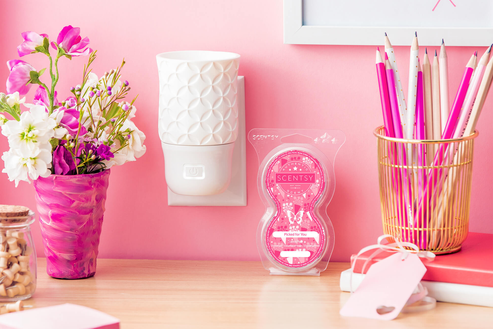 Mother's Day blog - Star Wall Fan Diffuser and Picked For You scent bar