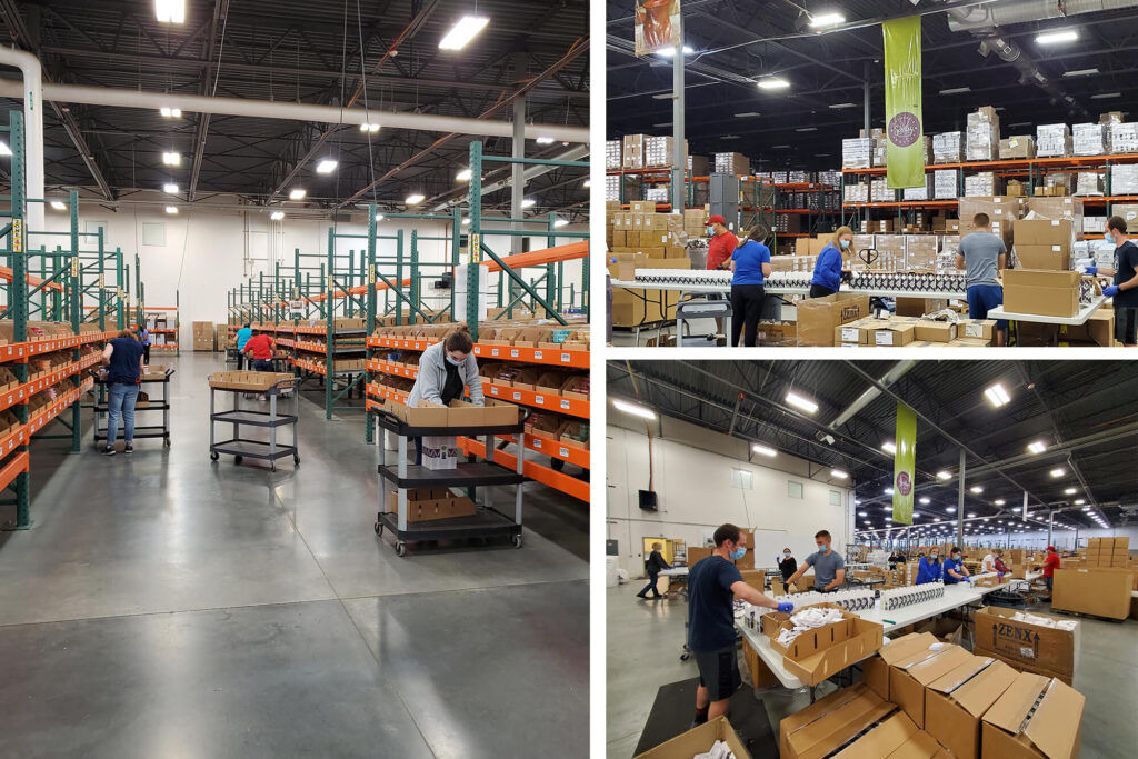 Three images of the Scentsy Operations 