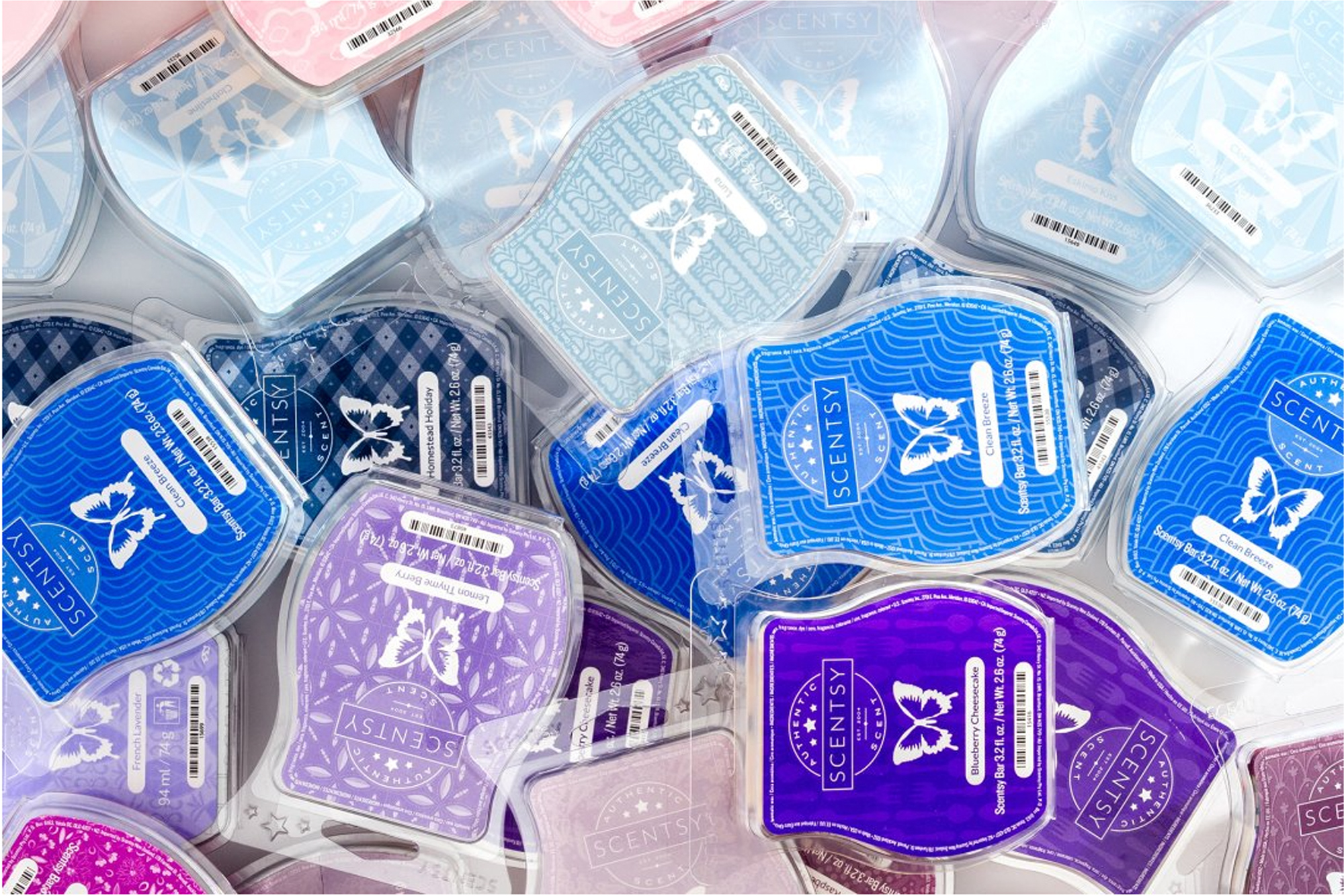Collection of Scentsy Wax Bars