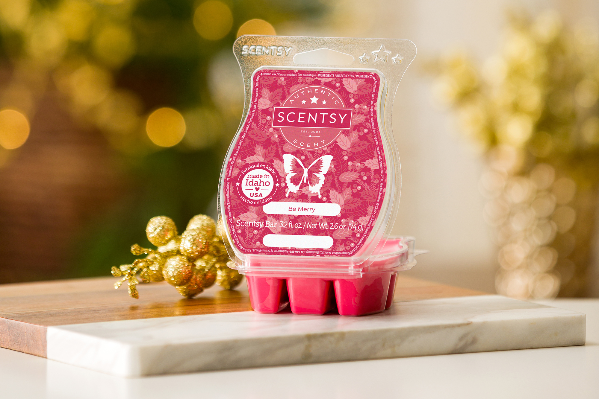Scentsy's Be Merry clamshell