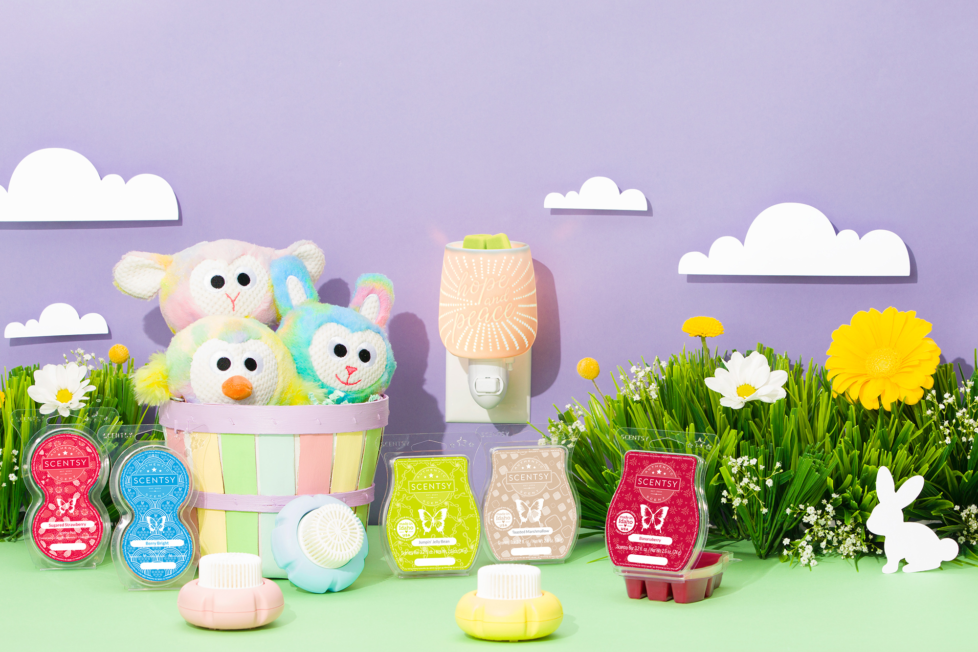 Building the perfect Easter Basket, Scentsy style