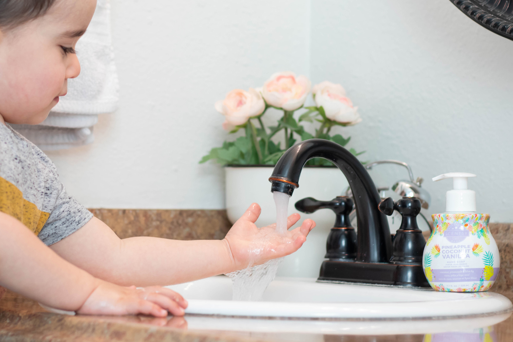 Ways to make hand-washing fun for kids