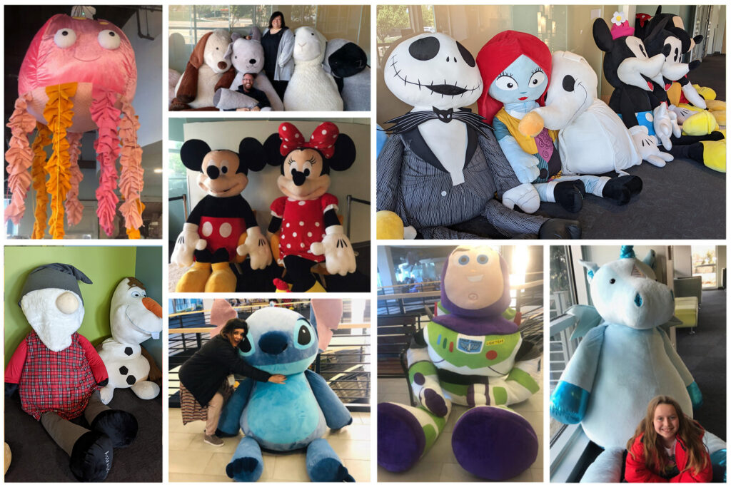 Scentsy Giant Buddies photo collage