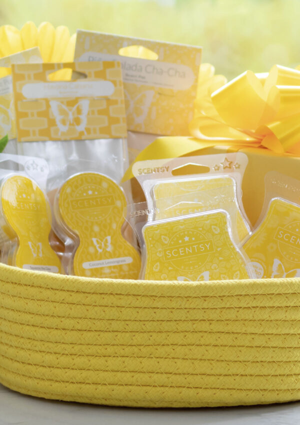Give a Scentsy sunshine basket