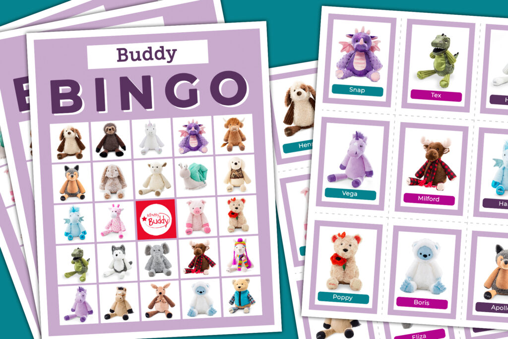 Scentsy Buddies Bingo Sheets