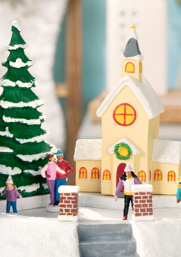 Make your Christmas village magical with Scentsy