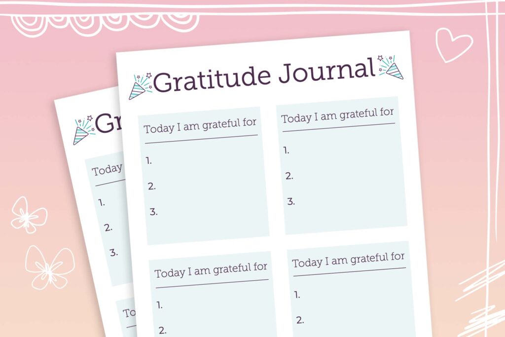 Scentsy gratitude journal graphic created by MS