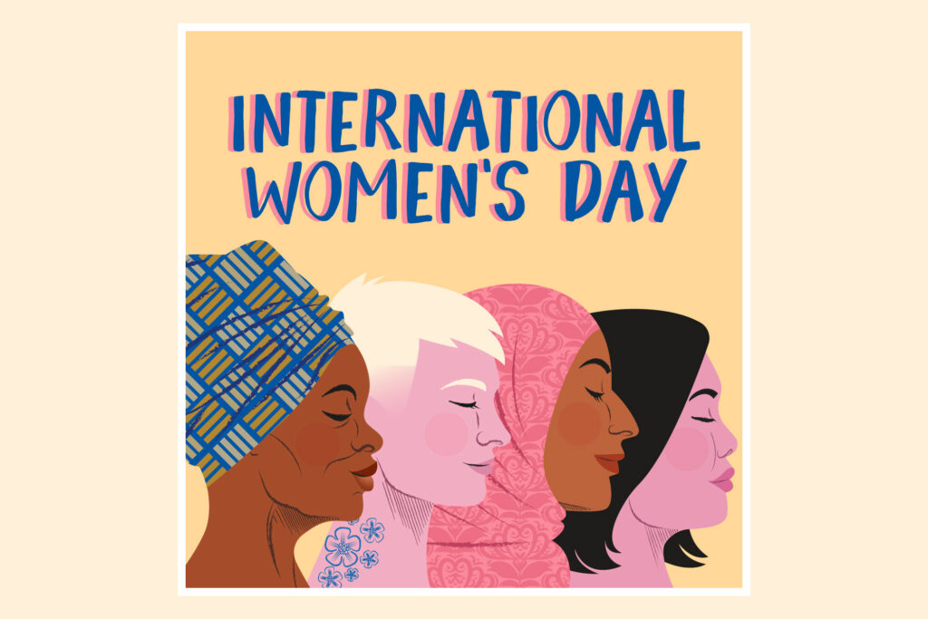 International Women's Day Scentsy graphic design