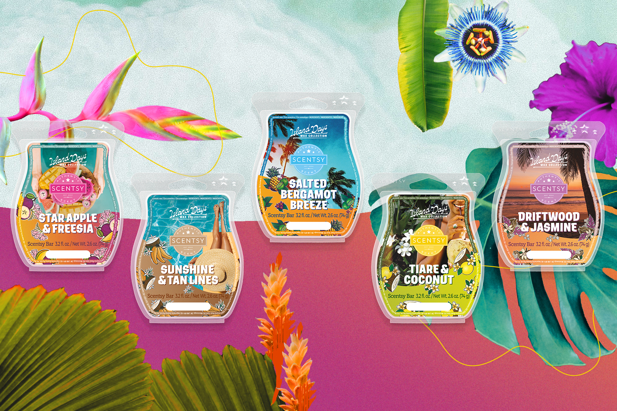 Reminisce with the Island Days Wax Collection