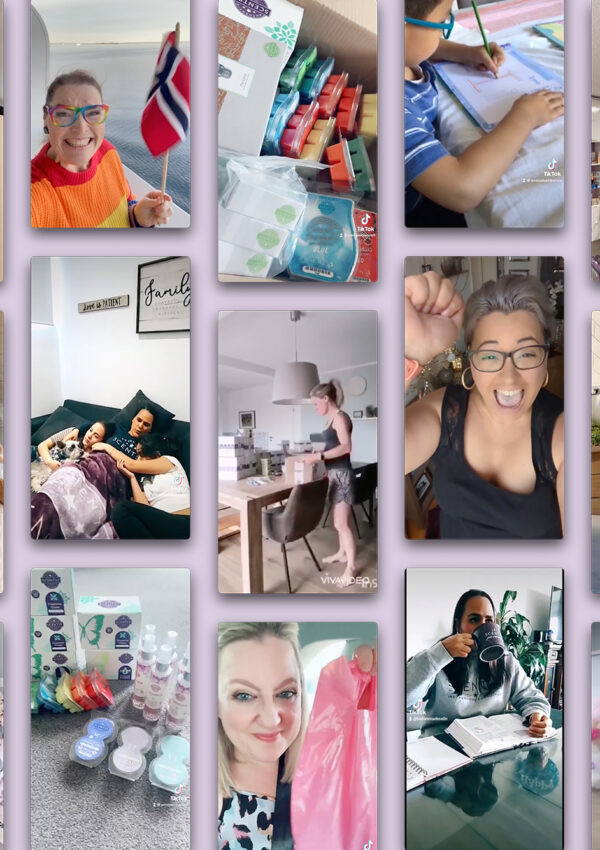 Scentsy Consultant day in the life photo collage
