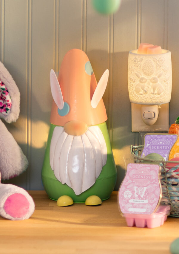 Scent products and home décor from the Scentsy Easter Collection