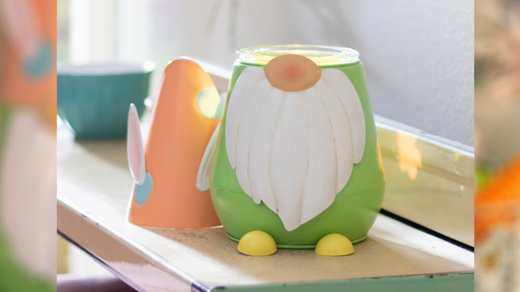 Gnome for Easter Wax Warmer from the Scentsy Easter Collection