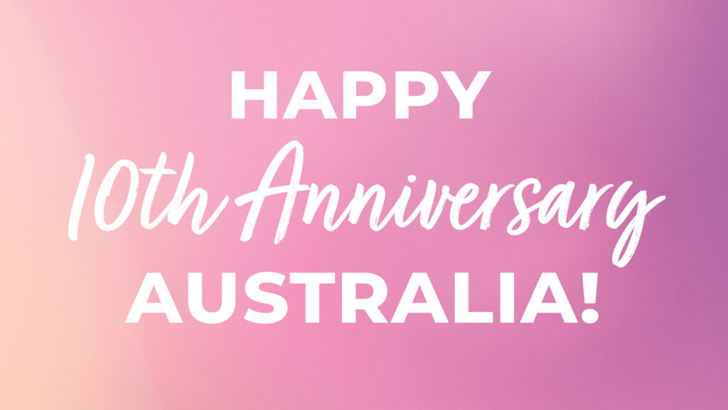 Scentsy 10th Anniversary in Australia