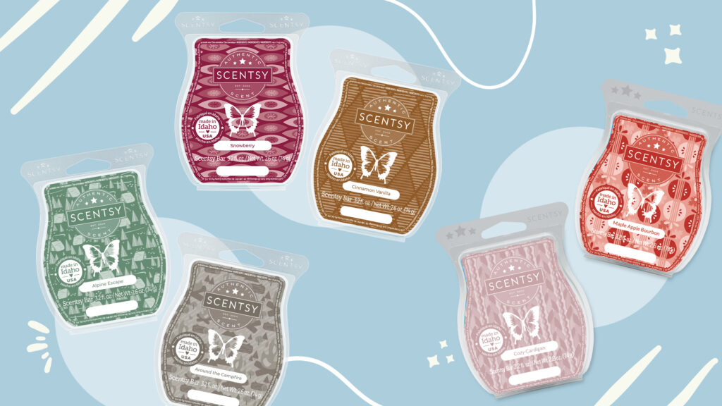 Winter fragrance bars rom Scentsy