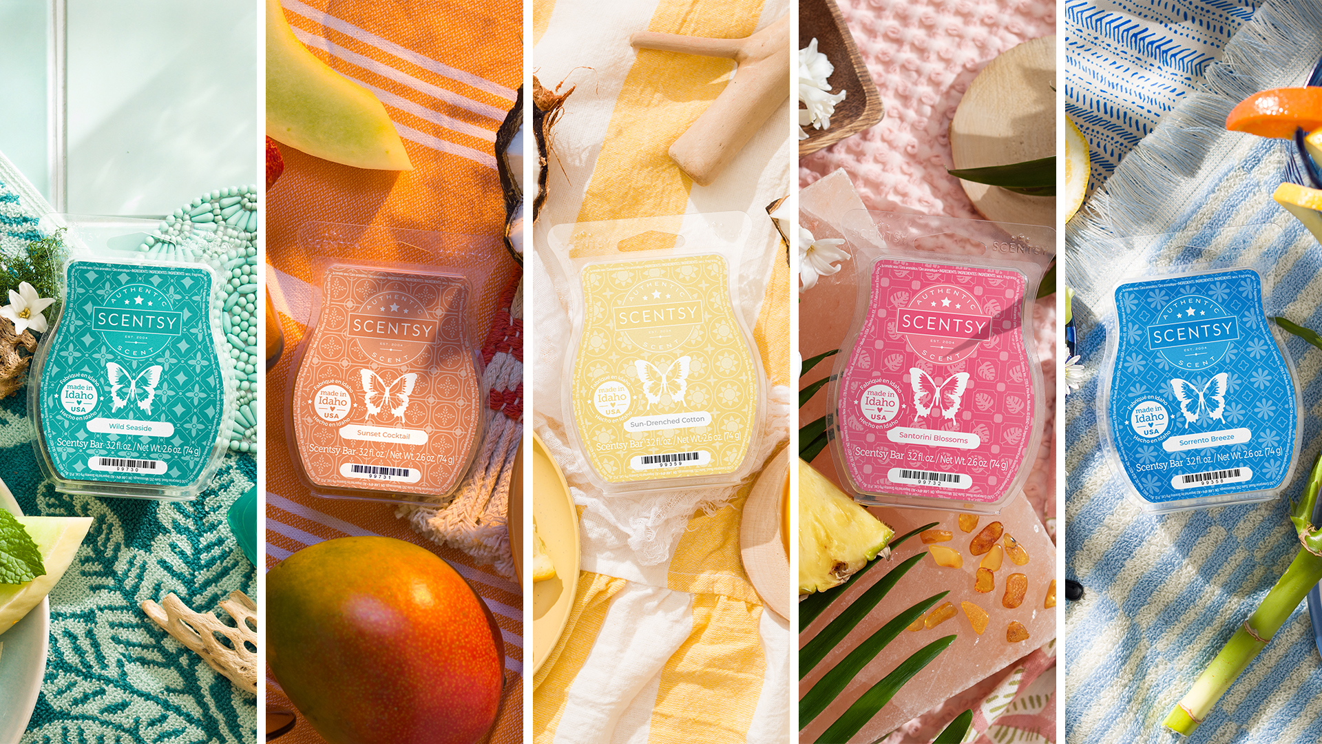 Which summer scent personality are you? Use Scentsy's Destinations