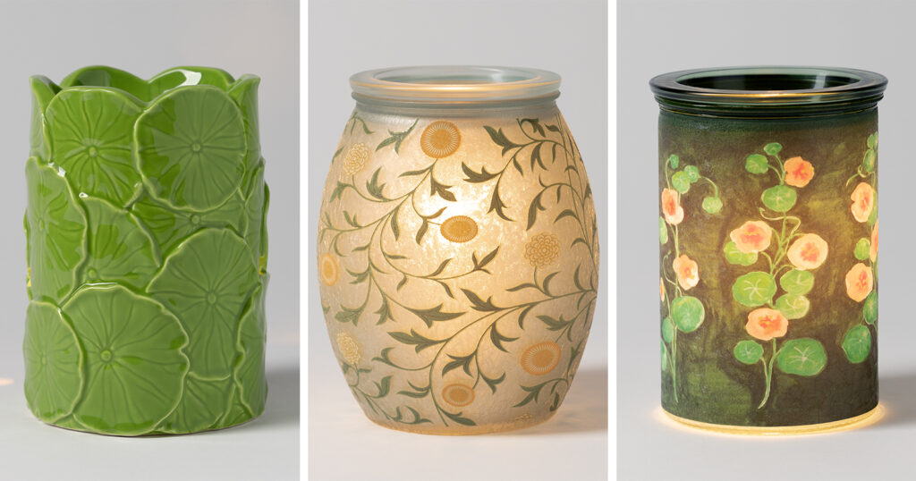 Three Warmers from Scentsy's March Edit.