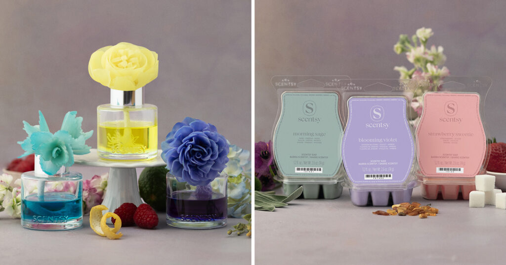 Scentsy products available for purchase the EPCOT International Flower & Garden Festival at Walt Disney World Resort in Florida. 