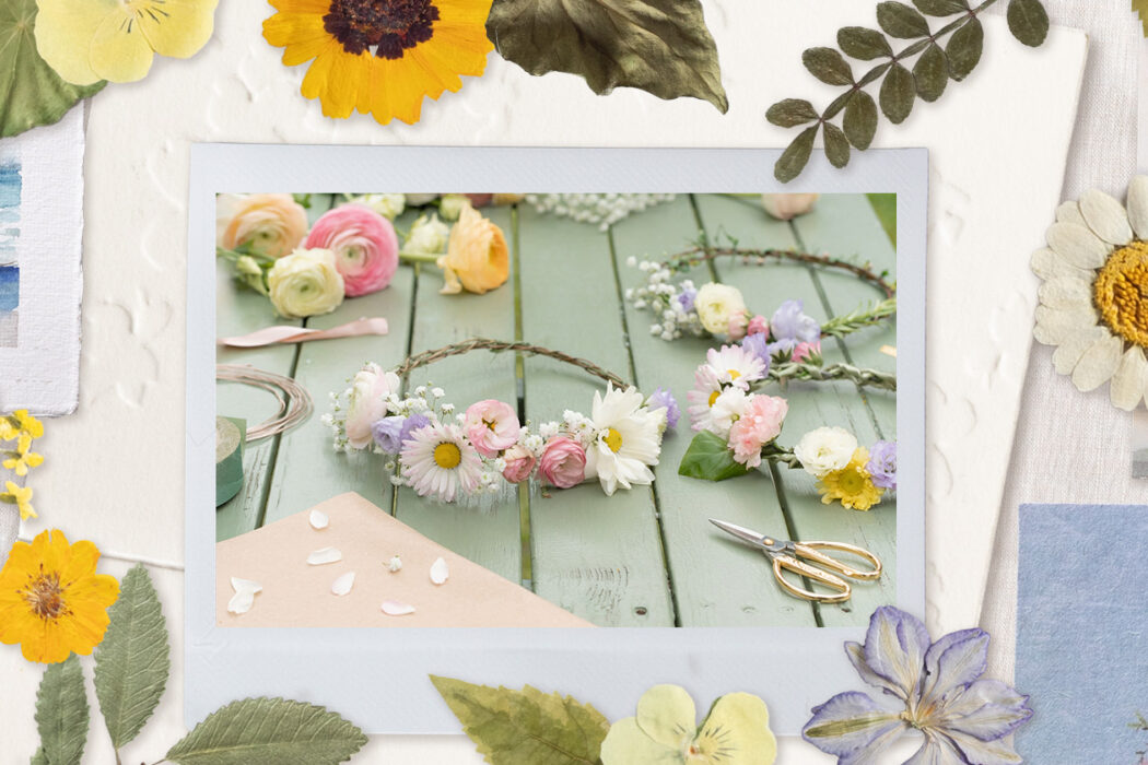 Create spring memories with our DIY flower crowns