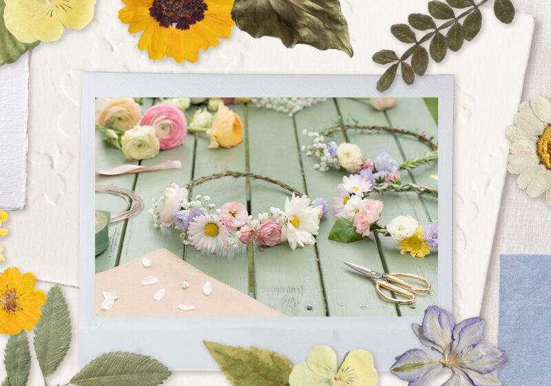 Create spring memories with our DIY flower crowns