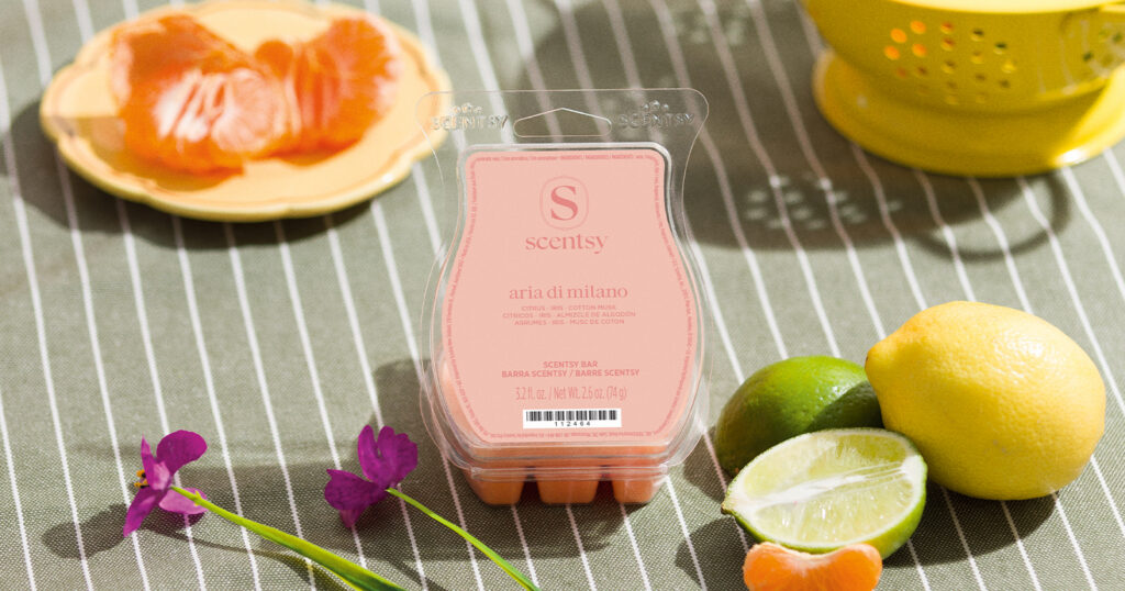 An Aria Di Milano Scentsy Bar, wax melts