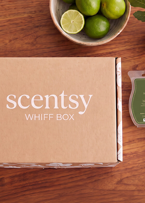 Scentsy's September Whiff Box is filled with seven fragrances crafted by the company's founding family, each a path back to something familiar and familial.